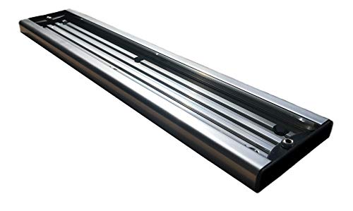 Bert's Custom Tackle 6" Boat Track System Mounting Track, Buff Brite
