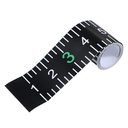 Fishing Ruler Fish Measuring Tape Tool Self Adhesive Reflective Boats Ruler 51" for Boat Fish Measuring Board Waterproof Fishing Boat Accessories for Fishs Boats Sailboats Yachts Kayaks