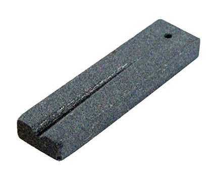 SE 3-1/4 Inch Fishing Hook Sharpening Stone with Keychain - Compact 180 Grit Aluminum Oxide Tool for Hooks & Knives - SS71