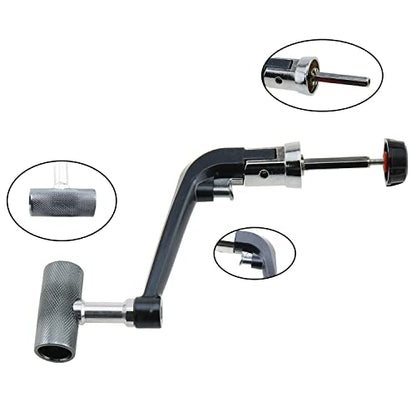 Fishing Reel Rotary Knob Power Handle 5000-7000 Series for Spinning Reel Grip Parts, Metal Handle