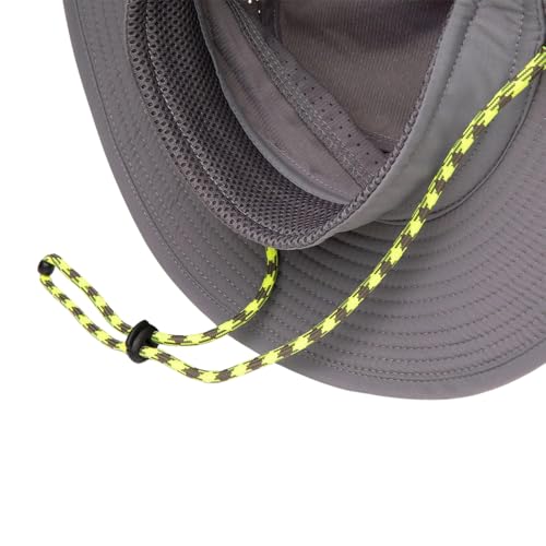 MISSION Cooling Anywhere Boonie Hat - Unisex Wide-Brim Hat for Men & Women - Cools Up to 2 Hours - UPF 50 Sun Protection - color: Charcoal