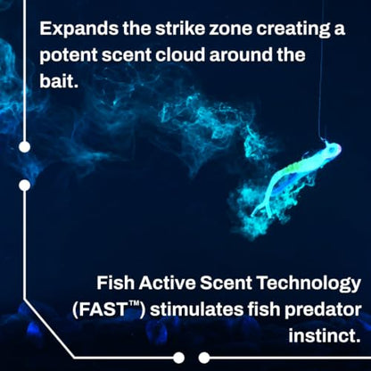 BaitFuel Fuse Gel Fish Attractant for Soft Plastics & Fishing Lures