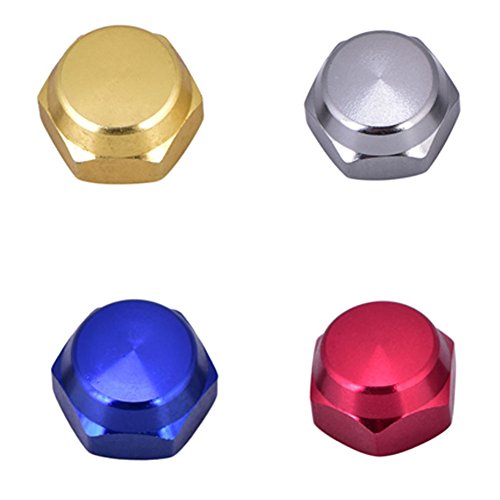 Fishing Reel Nut Covers,DIY Handle Locking Retainer with Screws Included,Handle Nut Retainer for Anglers Campers Outdoor Enthusiasts Fishing Camping Hiking