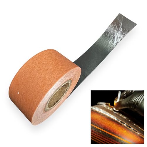 LiME LiNE Spin-able Automotive Grade Metal Leafing (Leaf Roll) - color: Silver (Roll)