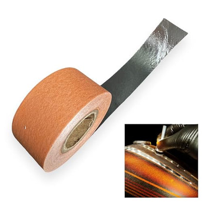 LiME LiNE Spin-able Automotive Grade Metal Leafing (Leaf Roll) - color: Silver (Roll)
