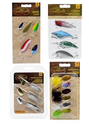 Multi-Species Mega Tackle Assortment Fishing Kit | Bass, Pike, Trout and Walleye Fishing