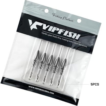 Carolina Rig for Bass Fishing, Pre-Rigged Bullet Weight with Swivels, Ready to Use Carolina Rigs with Beads, Saltwater & Freshwater Fishing Tackle - color: Black, size: 1/2oz