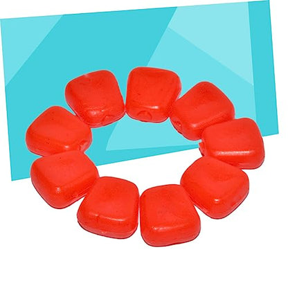 Toyvian 50Pcs Artificial Corn Fishing Lures Red Soft Baits for Carp and Bream Freshwater Saltwater Use Reusable PVC Material Simulation Floating Baits with Sweet Corn Scent for Rivers