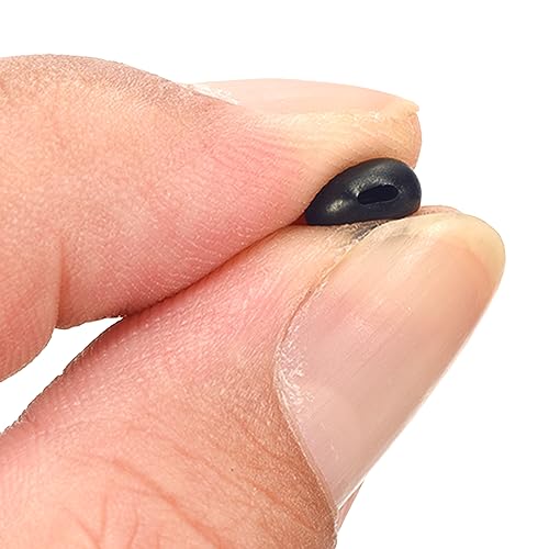M METERXITY Glow Fishing Beads - Plastic Luminous Round Soft Bait Egg Lure Rig Apply to Outdoor Tackle Tool - size: 6mm