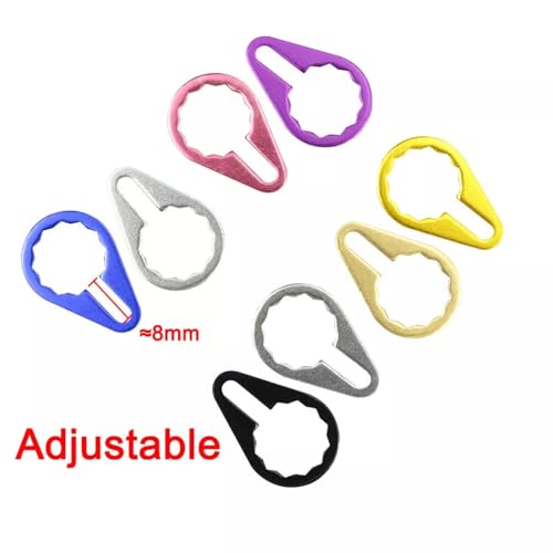 Baitcasting Fishing Reel Screw Nut Locking Cap Crank Handle Compatible with Abu Daiwa Okuma - color: Red, style: Right