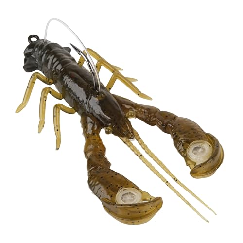 Berkley PowerBait Clatter Craw Fishing Soft Bait - color: Green Pumpkin