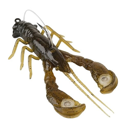 Berkley PowerBait Clatter Craw Fishing Soft Bait - color: Green Pumpkin