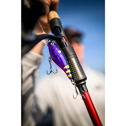Berkley Flicker Shad Shallow - color: Black Silver, size: 2/7 oz, 2 3/4"