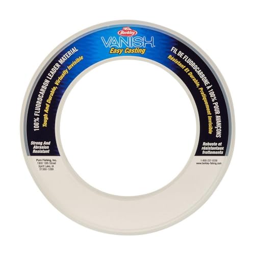 Berkley Vanish Fluorocarbon Fishing Line/Leader Material - color: Clear - Leader Coil, size: 30yd, style: 30 Pounds