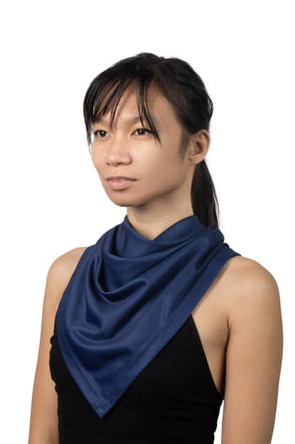 CoolNES - Cooling Bandana Adjustable Cools Instantly When Wet UPF 50 - color: Navy