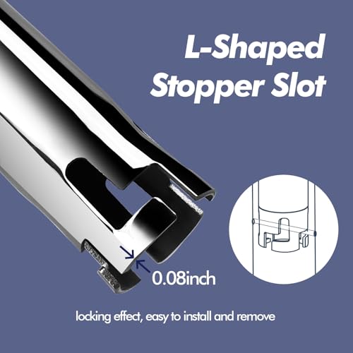 Outrigger Rod Holders, 316 Stainless Steel 360 Degree Adjustable Swivel, Marine Grade Fishing Rod Pole Holders for Boat Kayak Yacht Camper RV - 1.5in Base Type