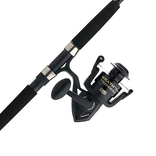 Penn Wrath II Spinning Reel and Fishing Rod Combo - size: 5000 Size Reel - 7' - Medium Heavy - 2pc