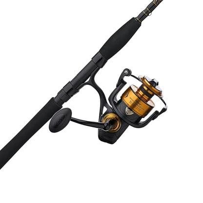 Penn Spinfisher VII Spinning Reel and Fishing Rod Combo - size: 5500 Size Reel - 7' - Medium Heavy - 1pc, style: Ssvii - New Model