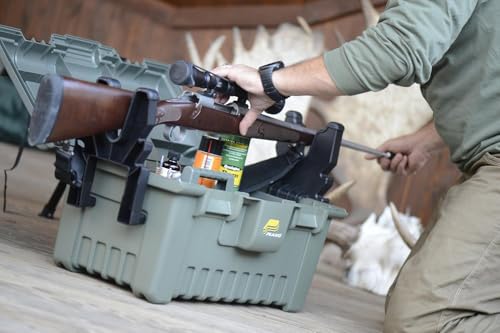 Plano 1612 Deep Water Resistant Field Box with Lift Out Tray - style: X-large Size O.d. Green