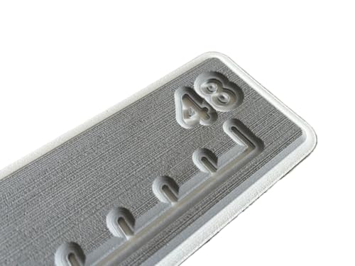 | Fish Ruler | SeaDek | 48 inch Fish Measurement Tool | Perfect for Boats and Kayaks | Storm Gray/White - color: Storm Gray/White