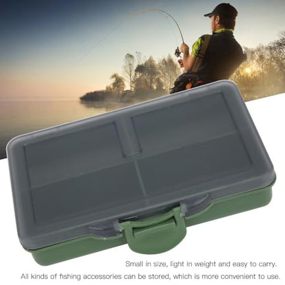 Fishing Tackle Box, Clear Water proof Storage Organizer for Hooks, Lures, Baits, Terminal Tackle and Small Fishing Accessories Use(4 Compartments) - size: 4 Compartments