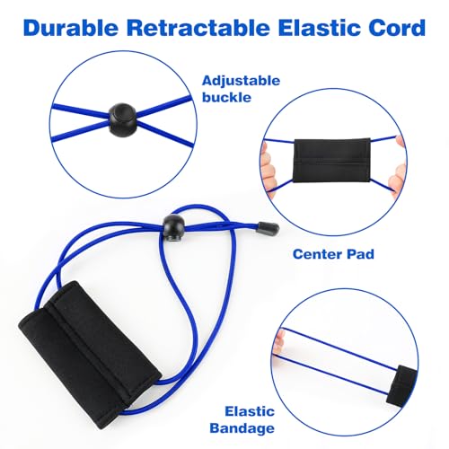 2 Pcs Fishing Graph Cover Straps - Keep Your Fish Finder Cover Secure During Travel - color: 3 Colors