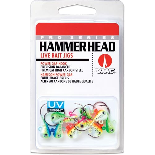 VMC Vmc Hammer Head Jig Kit - color: Multi, size: 3/8 oz.