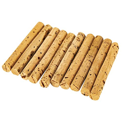 10Pcs Cork Wood Float Sticks Diameter 6mm & 8mm for Lures Carp Baits Outdoor Carp Fishing Tackle Accessories