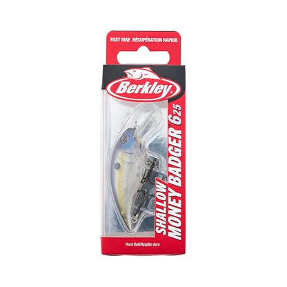 Berkley Shallow Money Badger Fishing Hard Bait - color: Crystal Shad, size: 2 1/2 in - 1/3 oz