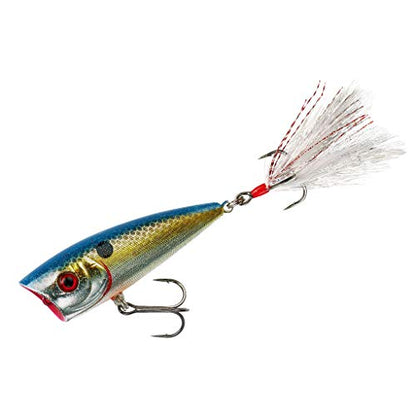 Booyah Boss Pop Topwater Chugger/Popper Fishing Lure - color: Flashy Momma, size: 2 inch