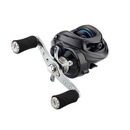 Fishdrops Baitcaster Reel Ultra-Light Baitcasting Fishing Reel, 7.0:1 Gear Ratio, 12.12LB Drag Magnetic Brake, Smooth 11+1BB, Freshwater & Saltwater and Affordable Low Profile Bait Caster Reel - color: Right Handle-Blue Color