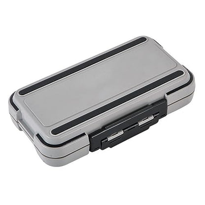 TopHomer Fishing Tackle Box, Waterproof Tackle Trays, Plastic Tackle Box Organizer with Removable Dividers Storage Lure Box for Lures - style: Large Grey