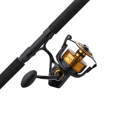 Penn Spinfisher VII Spinning Reel and Fishing Rod Combo - size: 8500 Size Reel - 7' - Heavy - 1pc, style: Ssvii - New Model