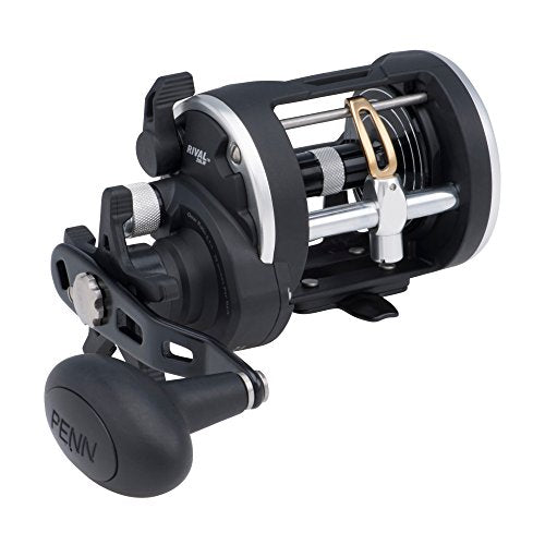 PENN Rival Level Wind Conventional Fishing Reel - size: 30 - Line Counter, style: Old Model