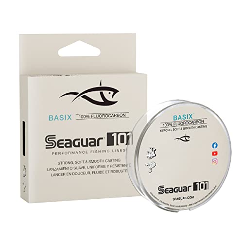Seaguar Basix Freshwater Mainline, 100% Fluorocarbon Fishing Line, Multiple Sizes - size: 10lbs/200yds
