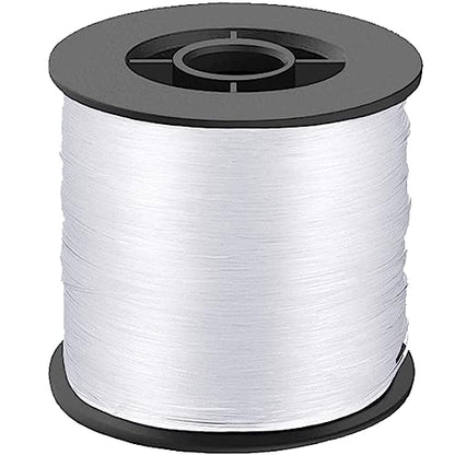 200 Meters Fishing Line, 0.8mm 57LB Clear Nylon Fishing Line for Fishing, Hanging, Crafts