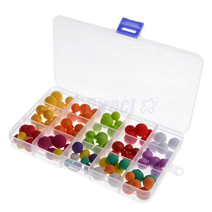 SaditY Pop up Boilies Carp Fishing Baits Fruit Flavours Floating Beads Eco-friendly Soluble in Water 10mm/12mm/14mm - (Color: Package 1), style