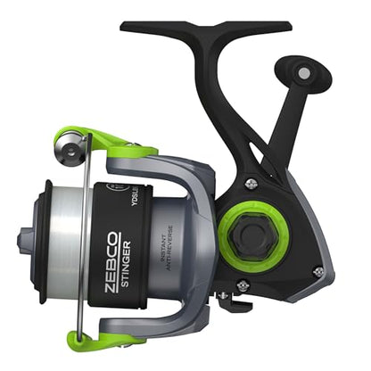Zebco Stinger Spinning Fishing Reel, 1+1 Bearings Fishing Reel - size: Size 10 Reel