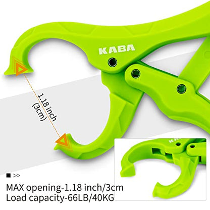 kaba Mini Fish Lip Gripper Set, 5inch Fishing Pliers,Fishing Grabber Clip,Multifunction Fishing Pliers Saltwater Fishing Gripper Fishing Gear Tackle