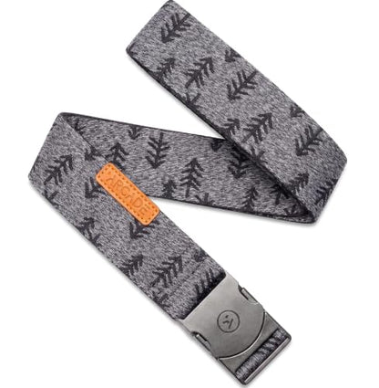 Arcade The Original Unisex Adventure Belt, Heavy Duty Elastic Webbing, Non-Metal Travel Friendly Buckle - color: Ranger Hinterland - Heather Black, size: Standard (Up to 40"); 1.5" Wide