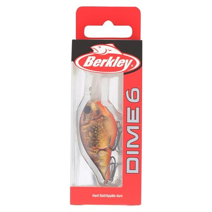 Berkley Dime Fishing Hard Bait - color: HD Brown Craw, size: 2 1/4in - 1/2 oz
