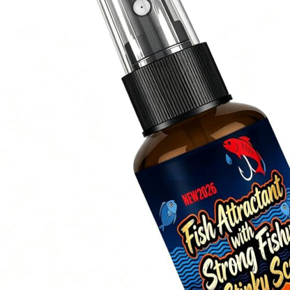 Fish Attractant 60ml Lures Liquid Additive with Fishy Stinky Scent | Fishing Additive for Bass Trout Carp Cod Lakes Rivers Reservoirs Sports Outdoors