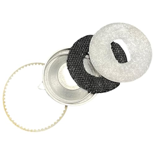Fishing Reel Wire Cup Carbon Brake Pads Pressure Plate Ratchet Gear Sprocket Quick Replacement Feature Suitable for Fixing and Upgrading Reels in - color: Stainless Steel