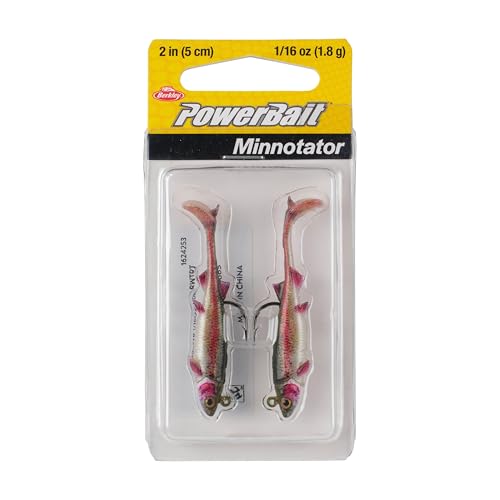 Berkley PowerBait Minnotator Fishing Soft Bait - color: HD Rainbow Trout, size: 2 in - 1/16 oz