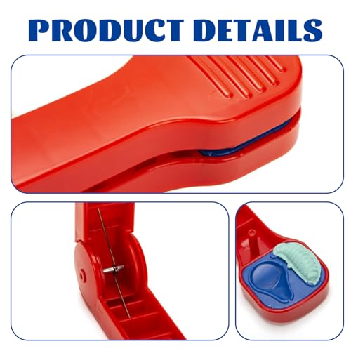 Bait Molds, 2Pcs Plastiс Lure Making Injection Molds, 2 in 1 Maggots and Teardrop Shapes Lure Moulds for Do-It Fishing Lures