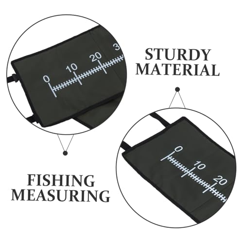 KICHOUSE Portable Fish Measuring Board: Waterproof Accurate Size Lightweight Measurement Tool Ruler Size Measuring Tape Board Tool