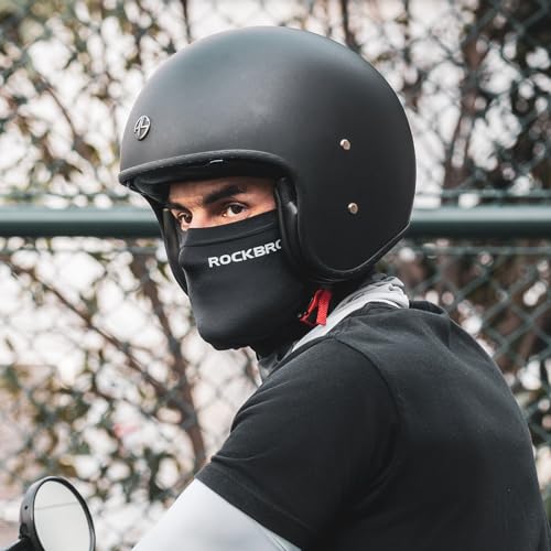 ROCKBROS Cooling Neck Gaiter Face Mask Fishing Scarf Face Cover for Men Women - color: Black 2
