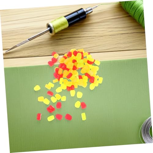 iplusmile 150pcs Soft Silicone Artificial Fake Corn Fishing Lures with Lifelike Shape, Floating Baits for Multiple Fish Species and Trout, Suitable for Freshwater and Saltwater Fishing