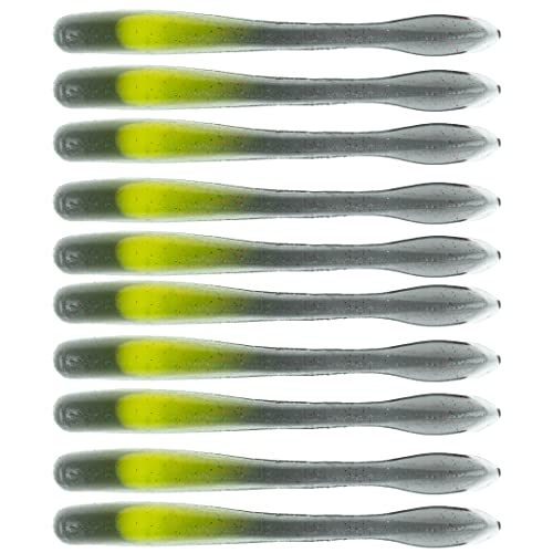 NetBait Crush Worm BaitFuel Infused Soft Worm | Finesse Drop Shot & Shaky Head Bait | 6 Inch, Whaat
