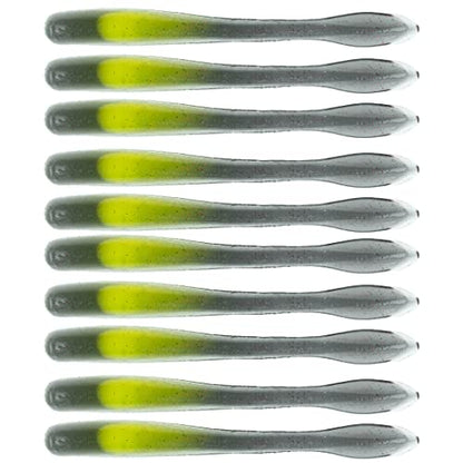 NetBait Crush Worm BaitFuel Infused Soft Worm | Finesse Drop Shot & Shaky Head Bait | 6 Inch, Whaat